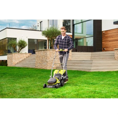 Газонокосарка акумуляторна Ryobi ONE+ RY18LM37A-140 18В акб 1х4А·год 37см 45л 25-70мм 16кг Газонокосарка акумуляторна Ryobi ONE+ RY18LM37A-140 18В акб 1х4А·год 37см 45л 25-70мм 16кг