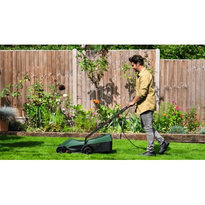 Газонокосарка мережева Bosch EasyRotak 32-205 1200Вт 32см 31л 25-65мм 11.1кг Газонокосарка мережева Bosch EasyRotak 32-205 1200Вт 32см 31л 25-65мм 11.1кг