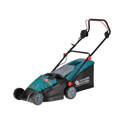 Газонокосарка мережева Konner&Sohnen KS 38LM-BL 1400Вт 38см 50л 25-65мм 16.5кг Газонокосарка мережева Konner&Sohnen KS 38LM-BL 1400Вт 38см 50л 25-65мм 16.5кг