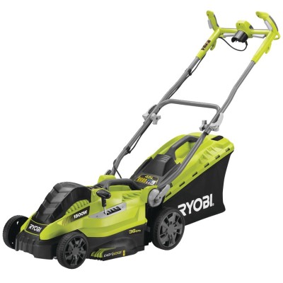 Газонокосарка мережева Ryobi RLM15E36H 1500Вт 36см 45л 20-70мм 11.5кг Газонокосарка мережева Ryobi RLM15E36H 1500Вт 36см 45л 20-70мм 11.5кг
