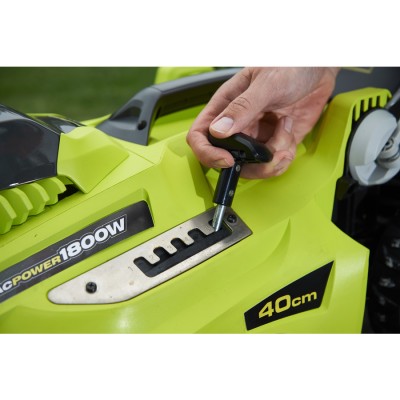 Газонокосарка мережева Ryobi RLM18E40H 1800Вт 40см 50л 20-70мм 13кг