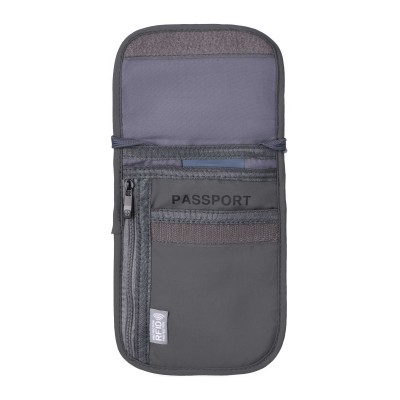 Гаманець на шию, Wenger Neck Wallet with RFID pocket, сірий (604589) Гаманець на шию, Wenger Neck Wallet with RFID pocket, сірий (604589)