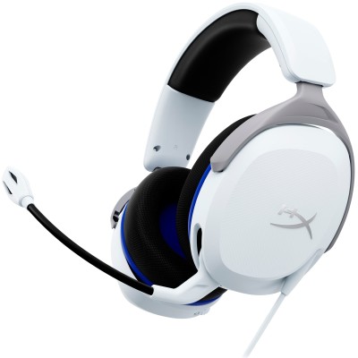 Гарнітура HyperX Cloud Stinger 2 Core PS5/PS4, mini-jack, біло-синій (6H9B5AA) Гарнітура HyperX Cloud Stinger 2 Core PS5/PS4, mini-jack, біло-синій (6H9B5AA)