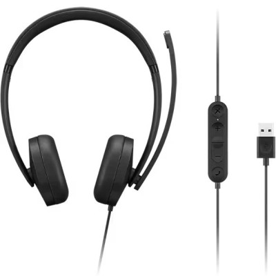 Гарнітура Lenovo USB-A Wired Stereo Headset Gen 2 (4XD1P83425) Гарнітура Lenovo USB-A Wired Stereo Headset Gen 2 (4XD1P83425)
