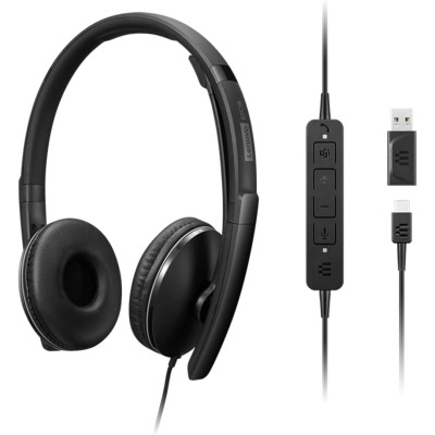 Гарнітура Lenovo Wired ANC Headset Gen 2 (Teams) (4XD1M45627) Гарнітура Lenovo Wired ANC Headset Gen 2 (Teams) (4XD1M45627)