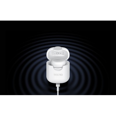 Гарнітура TECNO Minipods M1 Mono White (4895180759475) Гарнітура TECNO Minipods M1 Mono White (4895180759475)