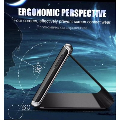 Чехол-книжка Clear View Standing Cover для Realme C11 Черный Чехол-книжка Clear View Standing Cover для Realme C11 Черный
