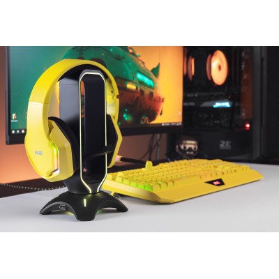 Гарнітура ігрова 2E GAMING HG315, 7.1, USB-A, RGB, 2м, жовтий (2E-HG315YW-7.1) Гарнітура ігрова 2E GAMING HG315, 7.1, USB-A, RGB, 2м, жовтий (2E-HG315YW-7.1)