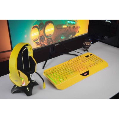 Гарнітура ігрова 2E GAMING HG315, 7.1, USB-A, RGB, 2м, жовтий (2E-HG315YW-7.1) Гарнітура ігрова 2E GAMING HG315, 7.1, USB-A, RGB, 2м, жовтий (2E-HG315YW-7.1)