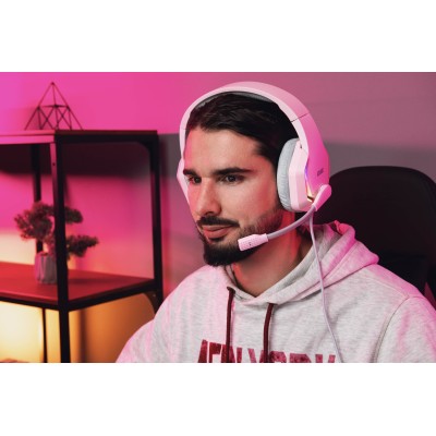 Гарнітура ігрова 2E GAMING HG315, 7.1, USB-A, RGB, 2м, рожевий (2E-HG315PK-7.1) Гарнітура ігрова 2E GAMING HG315, 7.1, USB-A, RGB, 2м, рожевий (2E-HG315PK-7.1)