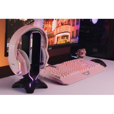 Гарнітура ігрова 2E GAMING HG315, 7.1, USB-A, RGB, 2м, рожевий (2E-HG315PK-7.1) Гарнітура ігрова 2E GAMING HG315, 7.1, USB-A, RGB, 2м, рожевий (2E-HG315PK-7.1)