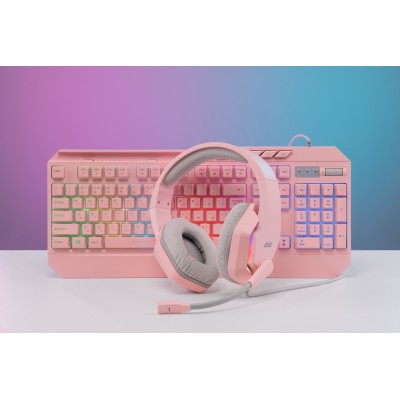 Гарнітура ігрова 2E GAMING HG315, 7.1, USB-A, RGB, 2м, рожевий (2E-HG315PK-7.1) Гарнітура ігрова 2E GAMING HG315, 7.1, USB-A, RGB, 2м, рожевий (2E-HG315PK-7.1)