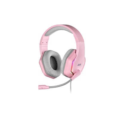 Гарнітура ігрова 2E GAMING HG315, 7.1, USB-A, RGB, 2м, рожевий (2E-HG315PK-7.1) Гарнітура ігрова 2E GAMING HG315, 7.1, USB-A, RGB, 2м, рожевий (2E-HG315PK-7.1)
