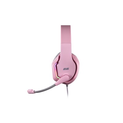 Гарнітура ігрова 2E GAMING HG315, 7.1, USB-A, RGB, 2м, рожевий (2E-HG315PK-7.1) Гарнітура ігрова 2E GAMING HG315, 7.1, USB-A, RGB, 2м, рожевий (2E-HG315PK-7.1)