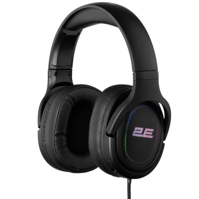 Гарнітура ігрова 2E GAMING HG330, 7.1, USB-A, RGB, 2м, чорний (2E-HG330BK-7.1)