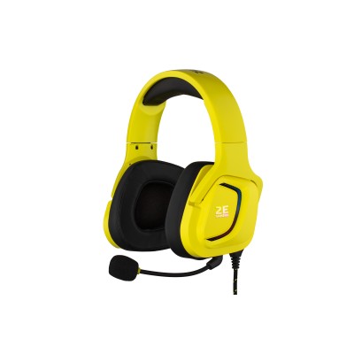 Гарнітура ігрова 2E GAMING HG340, 7.1, USB-A, RGB, 2м, жовтий (2E-HG340YW-7.1)