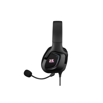 Гарнітура ігрова 2E GAMING HG340, 7.1, USB-A, RGB, 2м, чорний (2E-HG340BK-7.1)