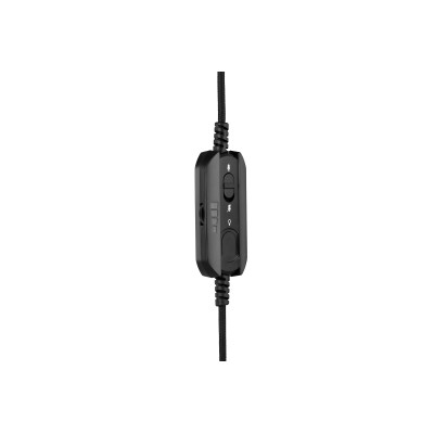 Гарнітура ігрова 2E GAMING HG340, 7.1, USB-A, RGB, 2м, чорний (2E-HG340BK-7.1)