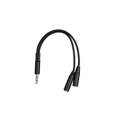 Гарнітура ігрова 2E GAMING HG340, mini-jack/dual 3.5mm, RGB, 2м, жовтий (2E-HG340YW)