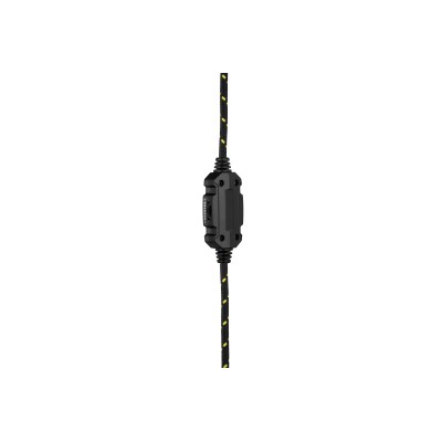 Гарнітура ігрова 2E GAMING HG340, mini-jack/dual 3.5mm, RGB, 2м, жовтий (2E-HG340YW)