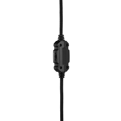 Гарнітура ігрова 2E GAMING HG340, mini-jack/dual 3.5mm, RGB, 2м, чорний (2E-HG340BK)