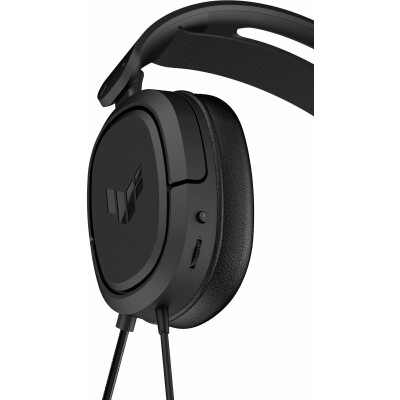 Гарнітура ігрова ASUS TUF Gaming H1 7.1, mini-jack/dual 3.5мм, 1.2м/1.2м, чорний (90YH03A2-B1UA00) Гарнітура ігрова ASUS TUF Gaming H1 7.1, mini-jack/dual 3.5мм, 1.2м/1.2м, чорний (90YH03A2-B1UA00)