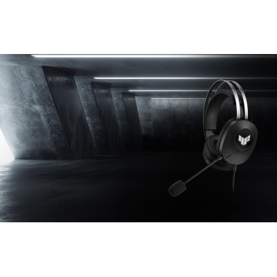 Гарнітура ігрова ASUS TUF Gaming H1 GEN II, USB-A, 2м., чорний (90YH044B-BHUA00)