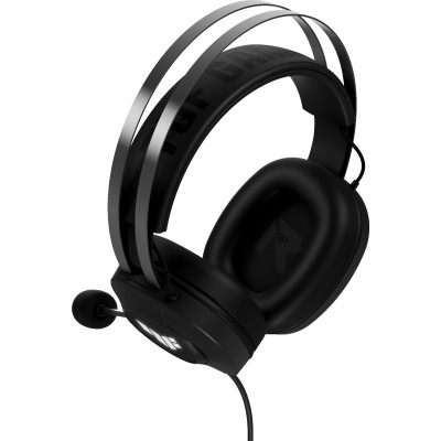 Гарнітура ігрова ASUS TUF Gaming H1 GEN II, USB-A, 2м., чорний (90YH044B-BHUA00)