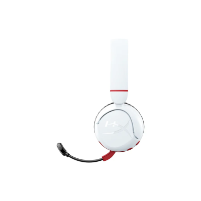 Гарнітура ігрова HyperX Cloud Mini, mini-jack/BT, 1.2м, білий-червоний (7G8F2AA) Гарнітура ігрова HyperX Cloud Mini, mini-jack/BT, 1.2м, білий-червоний (7G8F2AA)