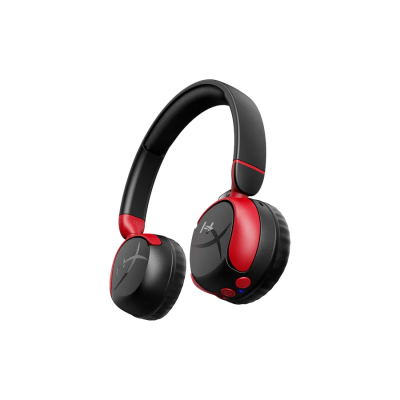 Гарнітура ігрова HyperX Cloud Mini, mini-jack/BT, 1.2м, чорний-червоний (7G8F1AA) Гарнітура ігрова HyperX Cloud Mini, mini-jack/BT, 1.2м, чорний-червоний (7G8F1AA)