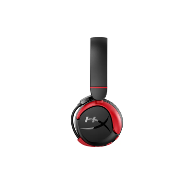 Гарнітура ігрова HyperX Cloud Mini, mini-jack/BT, 1.2м, чорний-червоний (7G8F1AA) Гарнітура ігрова HyperX Cloud Mini, mini-jack/BT, 1.2м, чорний-червоний (7G8F1AA)