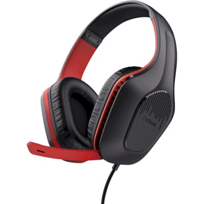 Гарнітура ігрова Trust GXT 415 Zirox, 3.5мм, 1.2м, червоний Гарнітура ігрова Trust GXT 415 Zirox, 3.5мм, 1.2м, червоний