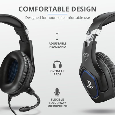 Гарнітура ігрова Trust GXT 488 Forze-G for PS4, 3.5мм, чорний Гарнітура ігрова Trust GXT 488 Forze-G for PS4, 3.5мм, чорний