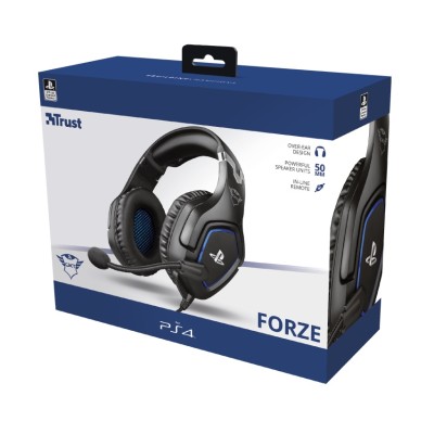 Гарнітура ігрова Trust GXT 488 Forze-G for PS4, 3.5мм, чорний Гарнітура ігрова Trust GXT 488 Forze-G for PS4, 3.5мм, чорний