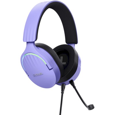 Гарнітура ігрова Trust GXT 490 FAYZO, 7.1, USB-A, 2м, фіолетовий Гарнітура ігрова Trust GXT 490 FAYZO, 7.1, USB-A, 2м, фіолетовий