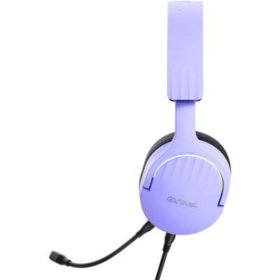 Гарнітура ігрова Trust GXT 490 FAYZO, 7.1, USB-A, 2м, фіолетовий Гарнітура ігрова Trust GXT 490 FAYZO, 7.1, USB-A, 2м, фіолетовий