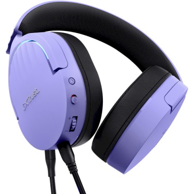 Гарнітура ігрова Trust GXT 490 FAYZO, 7.1, USB-A, 2м, фіолетовий Гарнітура ігрова Trust GXT 490 FAYZO, 7.1, USB-A, 2м, фіолетовий