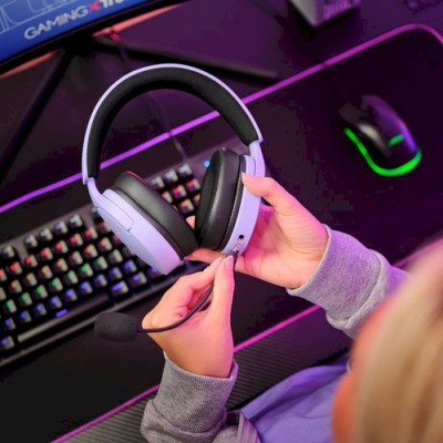 Гарнітура ігрова Trust GXT 490 FAYZO, 7.1, USB-A, 2м, фіолетовий Гарнітура ігрова Trust GXT 490 FAYZO, 7.1, USB-A, 2м, фіолетовий