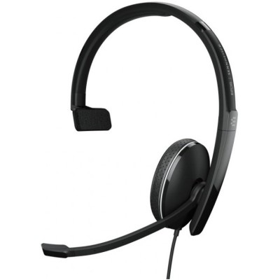 Гарнітура комп'ютерна моно On-Ear EPOS ADAPT 135T USB II, 3.5мм/USB, односпрямований, сертифікат Mic (1000900) Гарнітура комп'ютерна моно On-Ear EPOS ADAPT 135T USB II, 3.5мм/USB, односпрямований, сертифікат Mic (1000900)