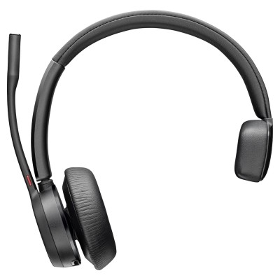 Гарнітура комп'ютерна моно On-ear Poly Voyager 4310-M з адаптером BT700, USB-A, Bluetooth, всеспрямований, Acoustic fence, серти Гарнітура комп'ютерна моно On-ear Poly Voyager 4310-M з адаптером BT700, USB-A, Bluetooth, всеспрямований, Acoustic fence, серти