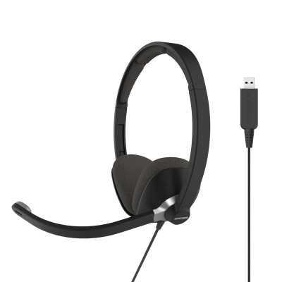 Гарнітура комп'ютерна стерео On-Ear Koss CS300, USB, Uni Mic, 2.4м, Чорний (194283.101) Гарнітура комп'ютерна стерео On-Ear Koss CS300, USB, Uni Mic, 2.4м, Чорний (194283.101)