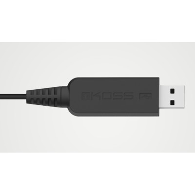 Гарнітура комп'ютерна стерео On-Ear Koss CS300, USB, Uni Mic, 2.4м, Чорний (194283.101) Гарнітура комп'ютерна стерео On-Ear Koss CS300, USB, Uni Mic, 2.4м, Чорний (194283.101)