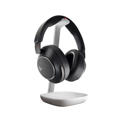 Гарнітура комп'ютерна стерео On-ear Poly Voyager Surround 85-M з підставкою для заряджання, BT 5.3, USB-A, USB-C, 3.5 мм, 10 x O Гарнітура комп'ютерна стерео On-ear Poly Voyager Surround 85-M з підставкою для заряджання, BT 5.3, USB-A, USB-C, 3.5 мм, 10 x O