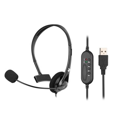 Гарнітура ПК моно On-ear 2E CH11 USB, omni-mic, 2м, чорний (2E-CH11MU) Гарнітура ПК моно On-ear 2E CH11 USB, omni-mic, 2м, чорний (2E-CH11MU)