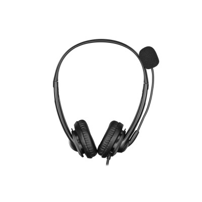 Гарнітура ПК стерео On-ear 2E CH11 USB, omni-mic, 2м, чорний (2E-CH11SU) Гарнітура ПК стерео On-ear 2E CH11 USB, omni-mic, 2м, чорний (2E-CH11SU)