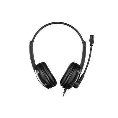Гарнітура ПК стерео On-ear 2E CH12 USB, omni-mic, 2м, чорний (2E-CH12SU) Гарнітура ПК стерео On-ear 2E CH12 USB, omni-mic, 2м, чорний (2E-CH12SU)