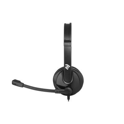 Гарнітура ПК стерео On-ear 2E CH12 USB, omni-mic, 2м, чорний (2E-CH12SU) Гарнітура ПК стерео On-ear 2E CH12 USB, omni-mic, 2м, чорний (2E-CH12SU)