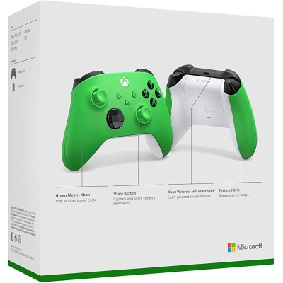 Геймпад Microsoft Xbox Series X | S Wireless Controller With Bluetooth (Velocity Green) Геймпад Microsoft Xbox Series X | S Wireless Controller With Bluetooth (Velocity Green)