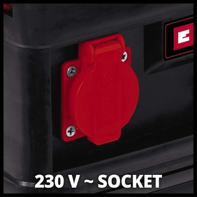 Генератор бензиновий Einhell TC-PG 10/E5, 230В (1 фаза), 0.68/0.8кВт, ручний старт, AVR, 18.8кг (4152535) Генератор бензиновий Einhell TC-PG 10/E5, 230В (1 фаза), 0.68/0.8кВт, ручний старт, AVR, 18.8кг (4152535)