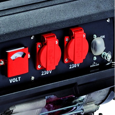 Генератор бензиновий Einhell TC-PG 35/E5, 230В (1 фаза), 2.6/3.1кВт, ручний старт, AVR, 41.2кг (4152551) Генератор бензиновий Einhell TC-PG 35/E5, 230В (1 фаза), 2.6/3.1кВт, ручний старт, AVR, 41.2кг (4152551)